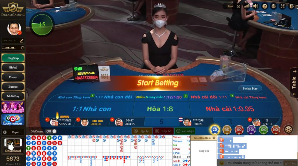 DG Live casino