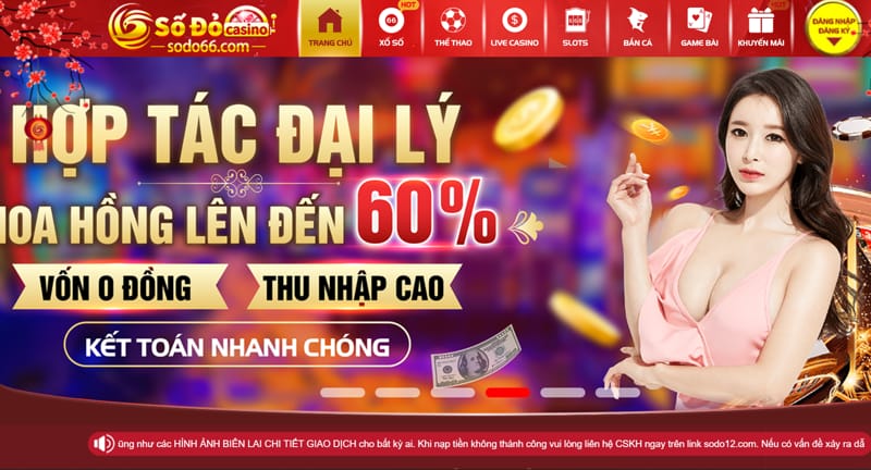 Đại lý lô đề online tại nhà cái SODO66