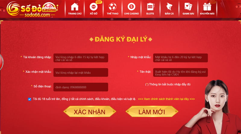 đăng ký tài khoản sodo66